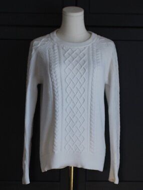 Gap | 100% Cotton Cable Knit Crew, Sweater